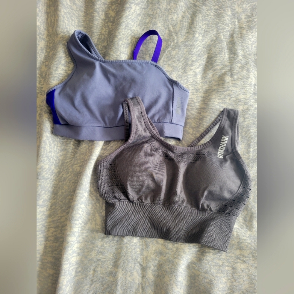 Womens lot of 2 Gymshark Sportsbras size XS